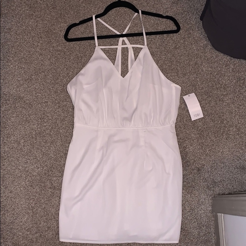 NWT Tobi White Dress size Large